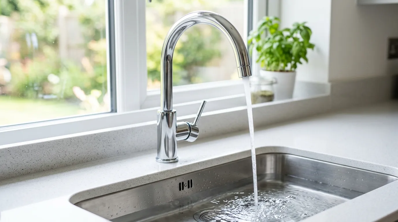 Local Plumbing Master Pros same day plumber fixing a faucet in Fortville, IN